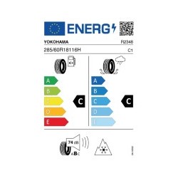 YOKOHAMA: YOKOHAMA V905 285/60 R18 116H