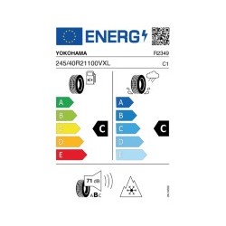 YOKOHAMA: YOKOHAMA V905 245/40 R21 100V XL