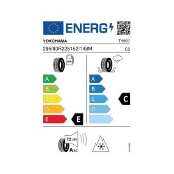 YOKOHAMA: YOKOHAMA TY-607 295/80 R225 152/148M