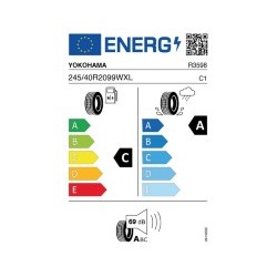 YOKOHAMA: YOKOHAMA V701 245/40 R20 99 W XL