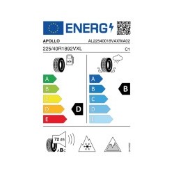 APOLLO: APOLLO XP-WIN 225/40 R18 92 V XL