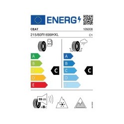 CEAT: CEAT WINTER 215/60 R16 99 H XL