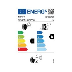 INFINITY: INFINITY ECOMAX 245/45 R18 100Y XL