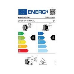 CONTINENTAL: CONTINEN AL-CO2 205/55 R16 94 H XL