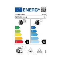 BRIDGESTONE: BRIDGEST BL-ICE 215/65 R16 98 S