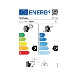 FORTUNA: FORTUNA ECO-4S 225/35 R19 88 W XL