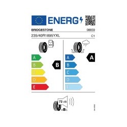 BRIDGESTONE: BRIDGEST T005 235/40 R18 95 Y XL