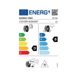 SUPERIA TIRES: SUPERIA ECO-4S 175/70 R14 95 T
