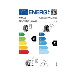 APOLLO: APOLLO AL4GAS 225/55 R17 101W XL