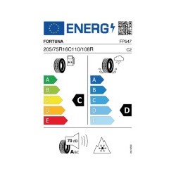 FORTUNA: FORTUNA GO-VAN 205/75 R16 110R