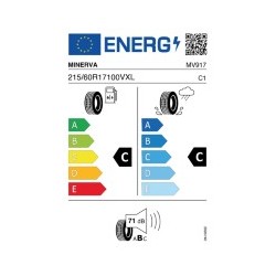 MINERVA: MINERVA ECOSP2 215/60 R17 100V XL