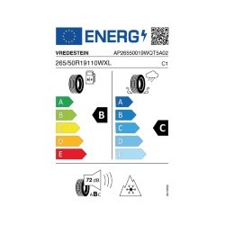 VREDESTEIN: VREDEST. QUAT-5 265/50 R19 110W XL