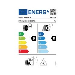 BF-GOODRICH: BF-GOODR GR-AS2 225/55 R16 99 H XL