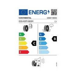 CONTINENTAL: CONTI ECO-5 205/45 R16 83 H