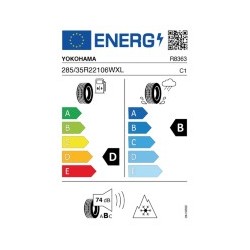 YOKOHAMA: YOKOHAMA V906 285/35 R22 106W XL