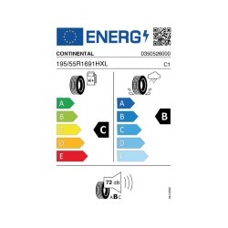 CONTINENTAL: CONTI PR-CO2 195/55 R16 91 H XL