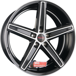 Jante SECRET WHEELS type SW7 Black Polished