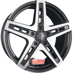 Jante 2DRV by WHEELWORLD type WH38 Schwarz Hochglanzpoliert (SP+)