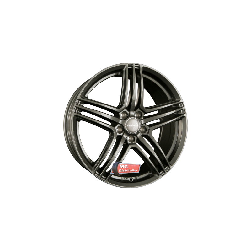 Jante 2DRV by WHEELWORLD type WH12 Dark Gunmetal Brillant (DGM+)