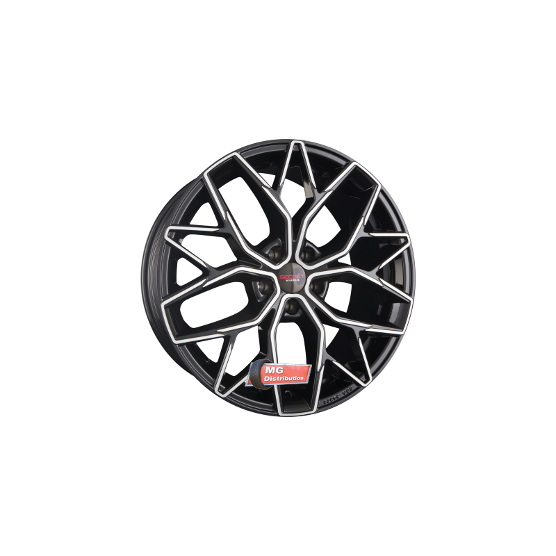 Jante SECRET WHEELS type SW6 Black Full Polished