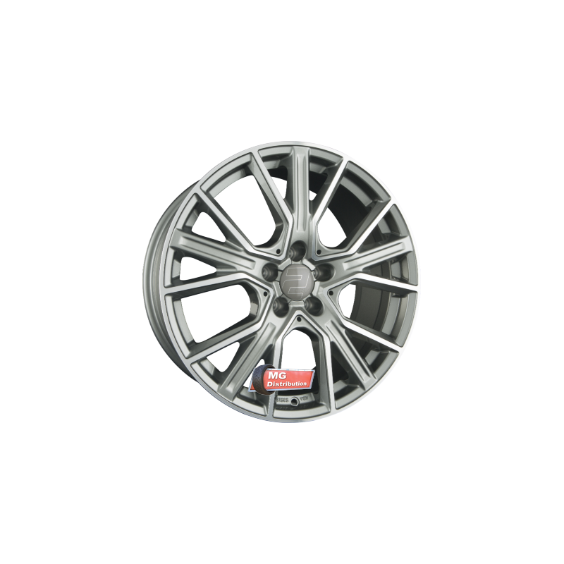 Jante 2DRV by WHEELWORLD type WH34 Daytona Grau Hochglanzpoliert (DGP+)