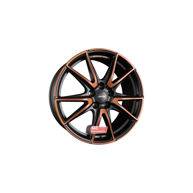 Jante SPEEDLINE CORSE type SL6 VETTORE Jetblack-Copper Givré