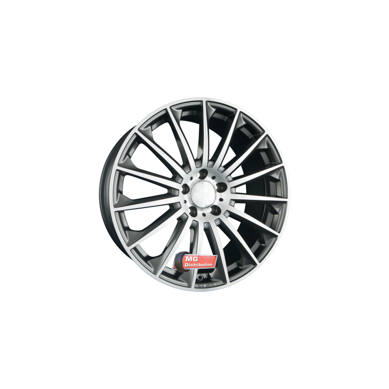 Jante 2DRV by WHEELWORLD type WH39 Dark Gunmetal Hochglanzpoliert (DGMP+)