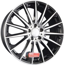 Jante 2DRV by WHEELWORLD type WH39 Schwarz Hochglanzpoliert (SP+)