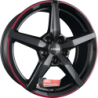 Jante RONAL type R69 Jetblack-Red Rim