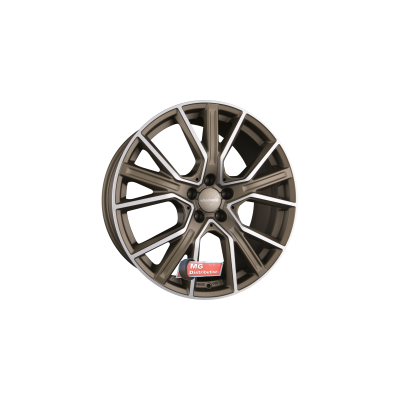 Jante 2DRV by WHEELWORLD type WH34 Bronze Matt Poliert (BRP)