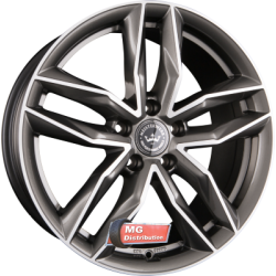 Jante MEISTERWERK WHEELS type MW08 Grey Front Polished (GFP)