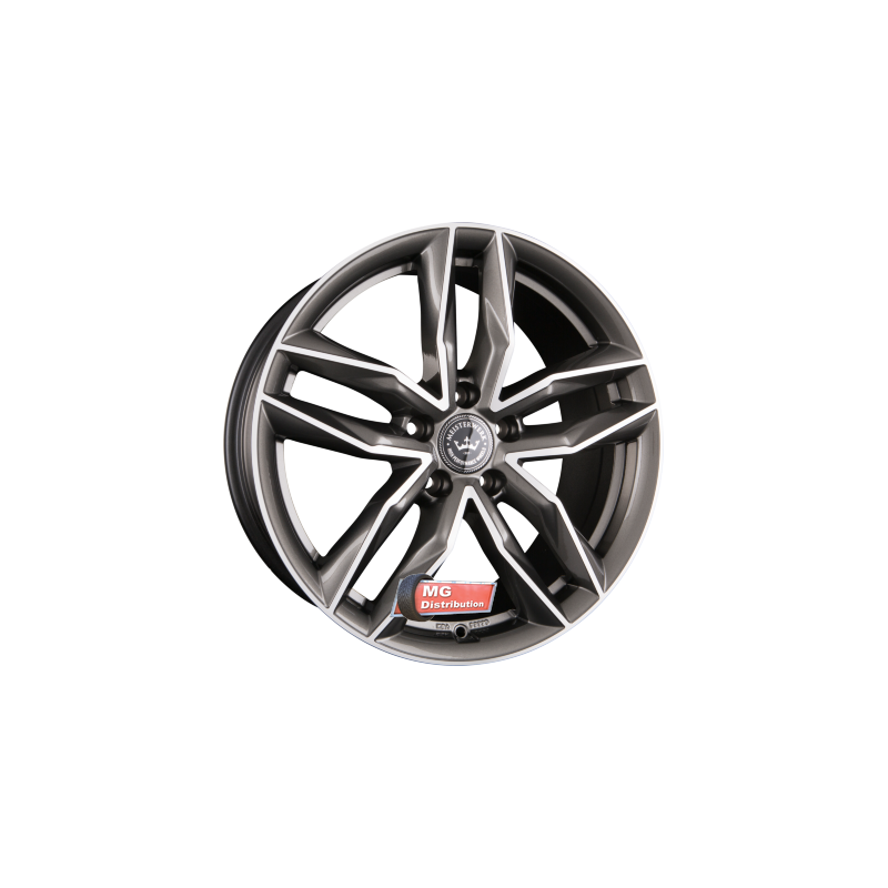 Jante MEISTERWERK WHEELS type MW08 Grey Front Polished (GFP)