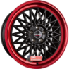 Jante BORBET type B Black Rim Red