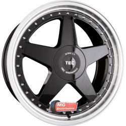 Jante TEC SPEEDWHEELS type GT EVO-R Schwarz Glanz Hornpoliert (BPL)