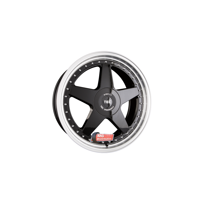 Jante TEC SPEEDWHEELS type GT EVO-R Schwarz Glanz Hornpoliert (BPL)