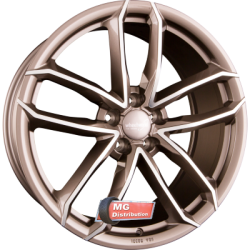 Jante 2DRV by WHEELWORLD type WH33 Platin Grau Hochglanzpoliert (PGP+)