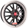 Jante TEC SPEEDWHEELS type GT EVO Schwarzglanz Hornpoliert