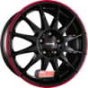 Jante RONAL type R54 MCR Jetblack-Red Rim