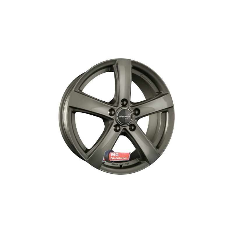 Jante 2DRV by WHEELWORLD type WH24 Daytonagrau Lackiert (DG+)