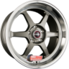 Jante BORBET type DB8GT Graphite Rim Polished