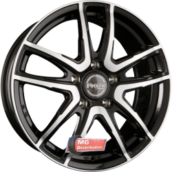 Jante ProLine Wheels  type PXV Black Polished