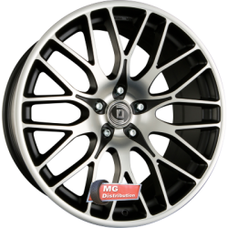 Jante DIEWE WHEELS type FINA NERO MACHINED - Schwarz Matt Frontpoliert