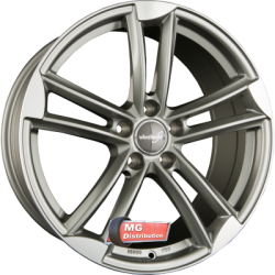 Jante 2DRV by WHEELWORLD type WH27 Daytona Grau Hochglanzpoliert (DGP+)