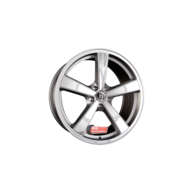 Jante DIEWE WHEELS type TRINA II ARGENTOINOX - Silber mit Edelstahlinlays