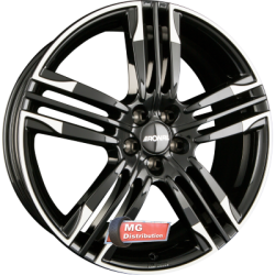 Jante RONAL type R58 MCR Jetblack-White Rim