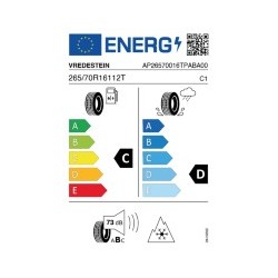 VREDESTEIN: VREDESTE PINZA 265/70 R16 112T