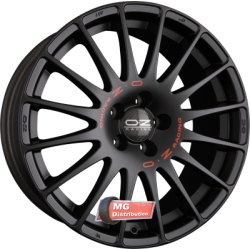 Jante OZ type SUPERTURISMO GT Matt Black + Red Lettering