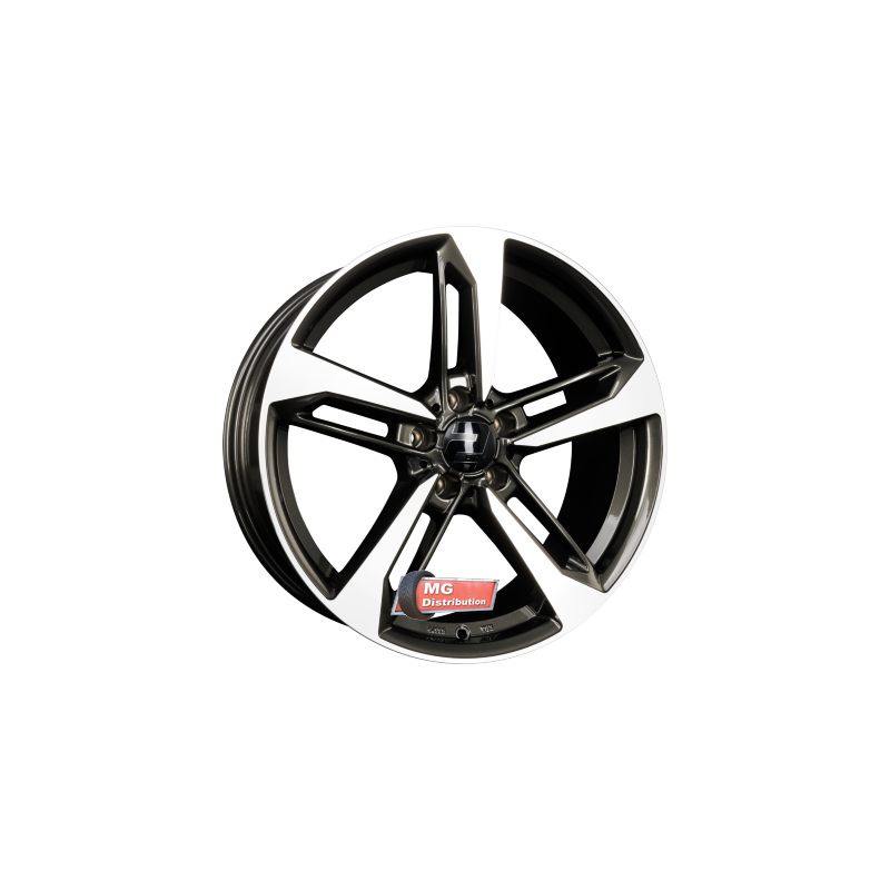 jante 2DRV by WHEELWORLD type WH36 Dark Gunmetal Hochglanzpoliert (DGMP+)