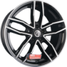 jante DIEWE WHEELS type ALITO NERO S MACHINED - Schwarz Glanz Frontpoliert