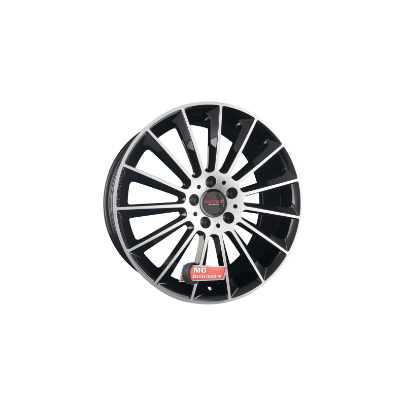 jante SECRET WHEELS type SW1 Black Polished